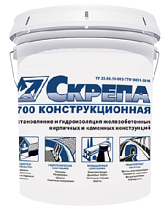 Цементная смесь Пенетрон Скрепа М700 Конструкционная