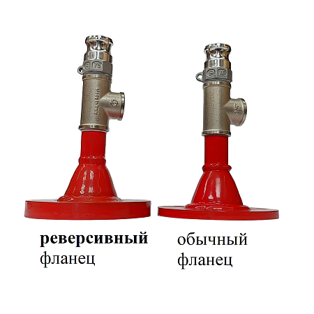 Фланец напорный усиленный реверсивный Титан-Ф20Р выход на 3/4"