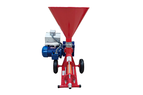 Инъекционный шнековый насос Титан-Профи-ДМБ-У, дистанционное управление, стальной бункер