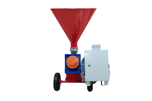 Инъекционный шнековый насос Титан-Профи-ДМБ-У, дистанционное управление, стальной бункер